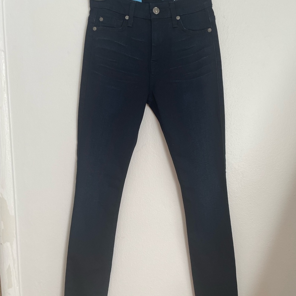 7 for all mankind b(air) denim the high waist skinny size 23